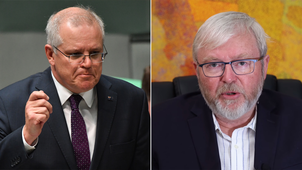 Scott Morrison Said Kevin Rudd, Who Hasn’t Left QLD Since March, Is Hogging Quarantine Spots