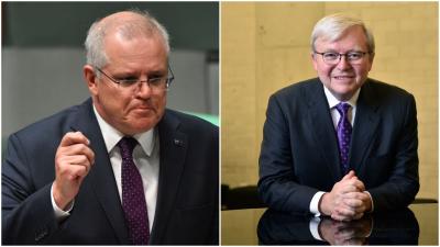 Scott Morrison Has Apologised For Straight-Up Lying About Kevin Rudd Travelling During COVID