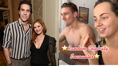 This TikTok User Met Isla Fisher And Sacha Baron Cohen In Maroubra And God, Me Next Please