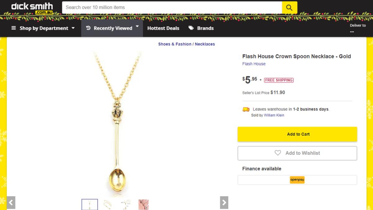 Dick Smith Took Down Spoon Necklaces Which Claim To Induce A 'K-Hole