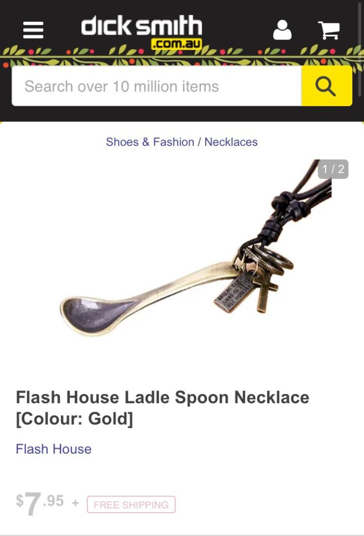 Dick Smith Has Taken Down These Sus-Looking Spoon Necklaces Which Claim To Induce A ‘K-Hole’