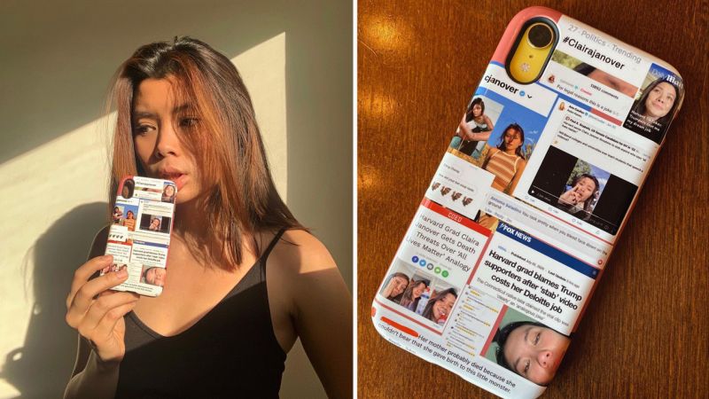 The Harvard Grad Targeted By Trolls For BLM Stance Made Her Death Threats Into A Phone Case