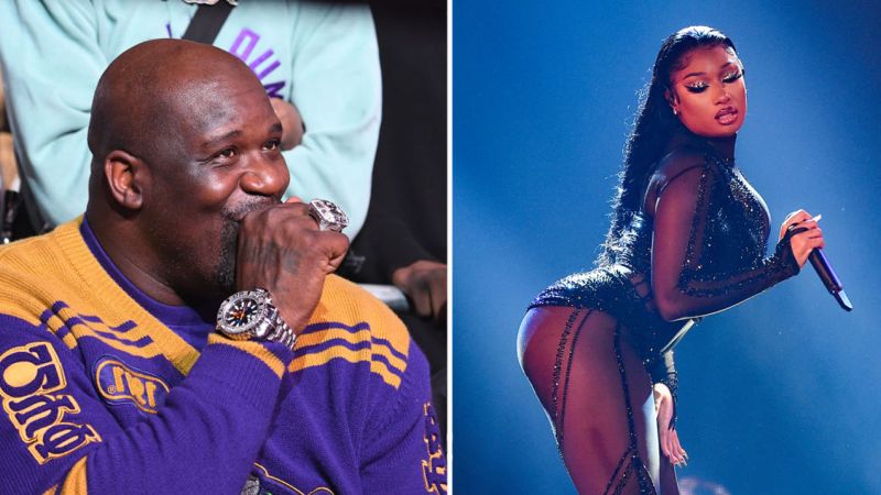 Shaq Attack Left A Thirsty-Ass Comment On Megan Thee Stallion’s IG & His Son Had Some Thoughts
