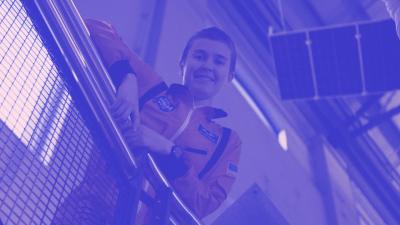 WATCH: Alex The Astronaut Plays In Space…Kinda