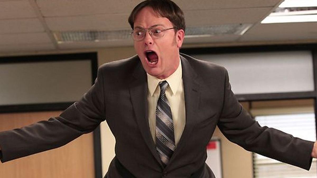 Rainn Wilson in The Office on Netflix