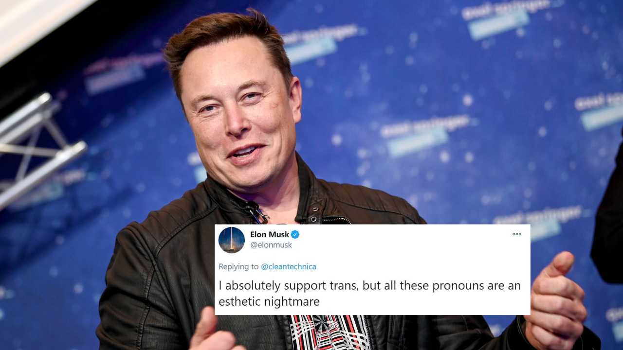 Elon Musk, Who Named His Child X Æ A-XII, Thinks Pronouns Are An ‘Esthetic Nightmare’