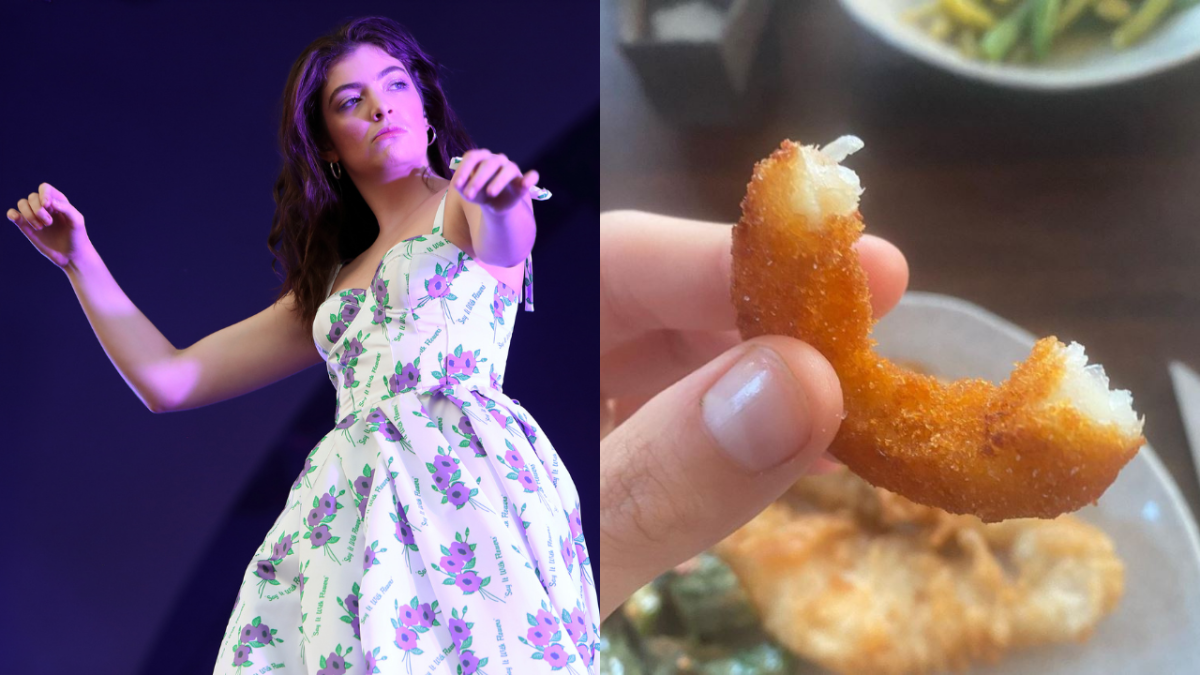 Lorde Onion Rings Instagram