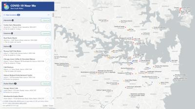 Someone Made A Map Of All The Health Alerts In Sydney So You Can Easily See What The Go Is