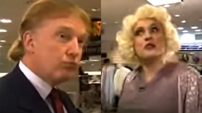 Can We Talk About The 2000 Vid Of Donald Trump Motorboating Rudy Giuliani In Drag