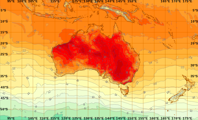 australia weather heatwave