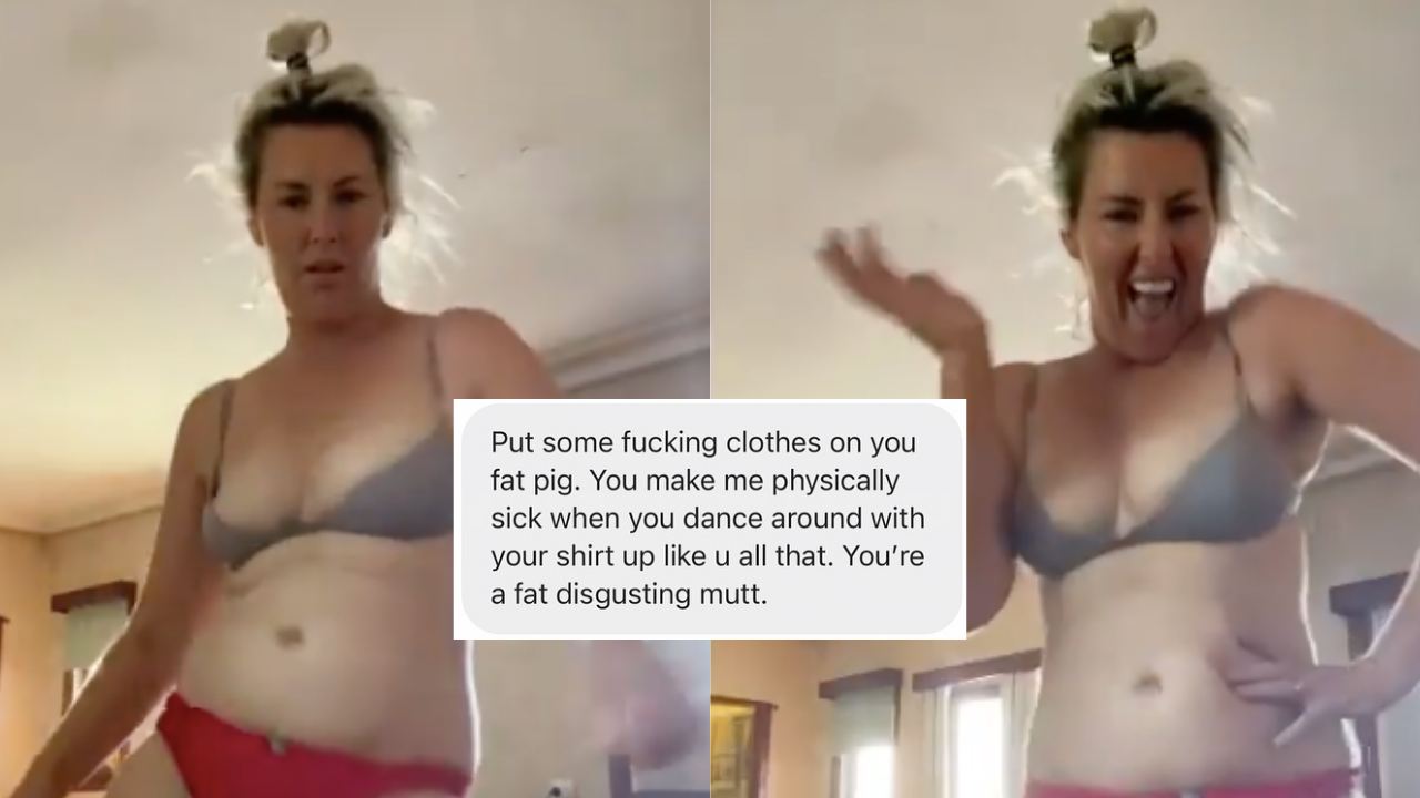 Im A Celebritys Jess Eva Calls Out Fat-Shaming Troll On Instagram