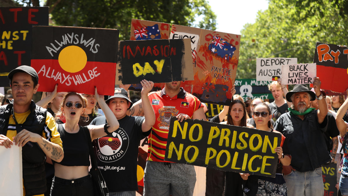 Invasion Day Protests Fines Sydney NSW Police