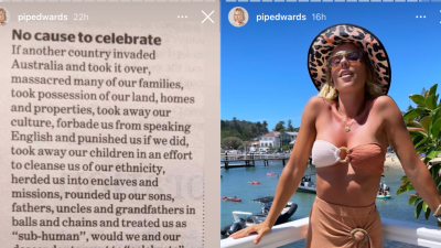 Pip Edwards Dragged To Hell For Her Contradictory & ‘Tone Deaf’ Posts From A January 26 BBQ