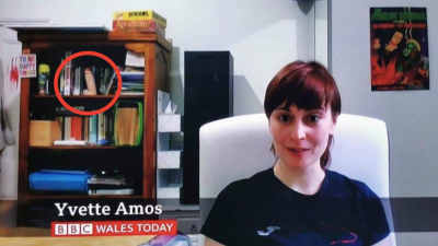 Quite A Bit Going On In The Background Of This BBC Wales Today Segment, Isn’t There?