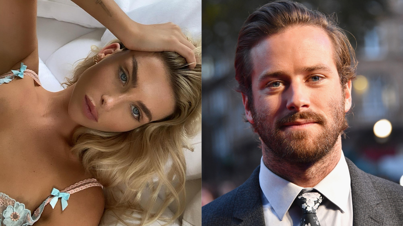 Paige Lorenze and Armie Hammer