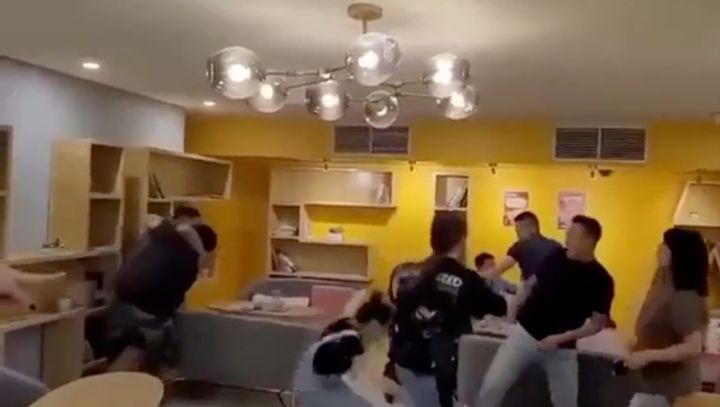 Someone Has Broken Into The Fun Tea Store Where A Female Worker Was Kicked In The Stomach