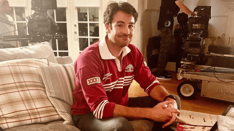 Aussie Hunk Of Spunk Ben Lawson Snuck A QLD Jersey Into Firefly Lane Bc Maroons Forever Right