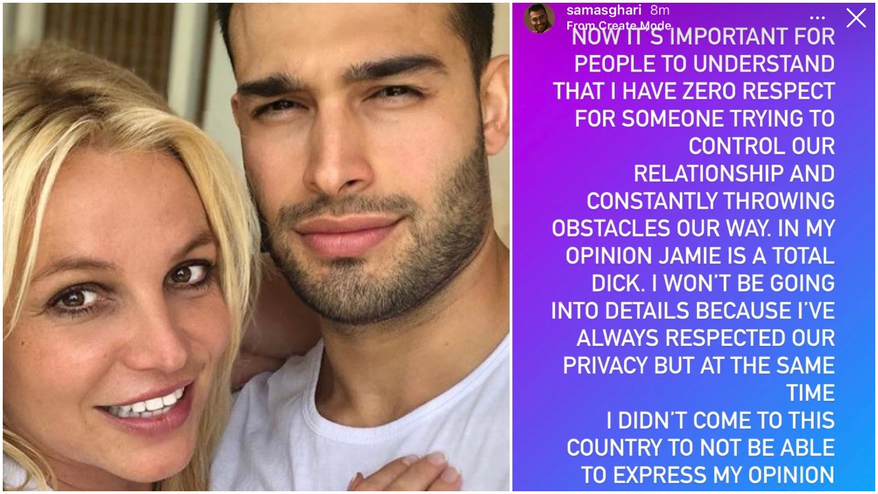 Britney Spears’ BF Just Called Her Dad A ‘Total Dick’ In Savage Insta Post After Wild New Doco