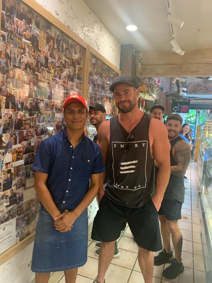 Chris Hemsworth Visited Syd Chook Joint, Chargrill Charlie’s, To Fulfil His Hourly Protein Goal