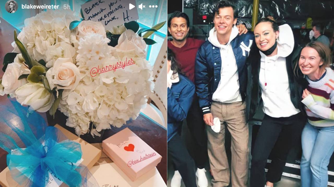Legit Angels Harry Styles & Florence Pugh Sent Pressies To The Don’t Worry Darling Cast & Crew