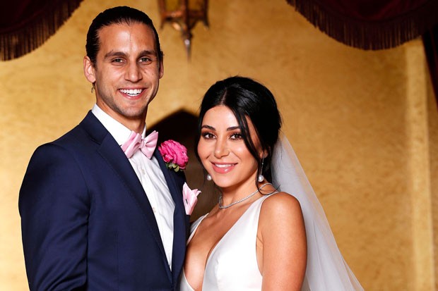 Michael Brunelli and Martha Kalifatidis on Married At First Sight MAFS COUPLES