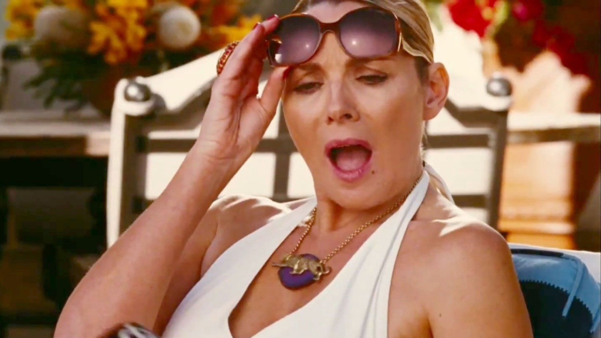 Kim Cattrall in Sex And The City meme for Selfish Sessions