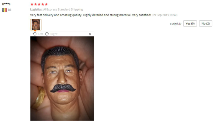 The Weirdest Things Ali Express Has Tried To Advertise To Me, Including Comrade Stalin’s Head