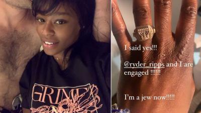 Chaos Queen Azealia Banks Just Got Engaged To The Guy Who Designed Grimes’ Merch & Album Art