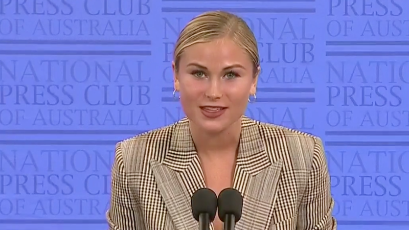 Grace Tame’s Response To Morrison’s Handling Of Parliamentary Rape Allegations Is Red Hot Fire