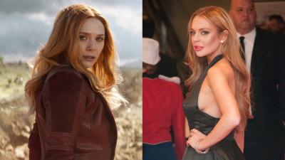 Lindsay Lohan Was Shortlisted To Play Wanda, So She’s Scarlet Witch Somewhere In The Multiverse