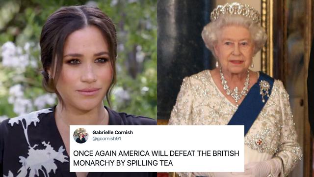 15 Tweets From People Ready To Overthrow The Monarchy After That Meghan & Oprah Interview