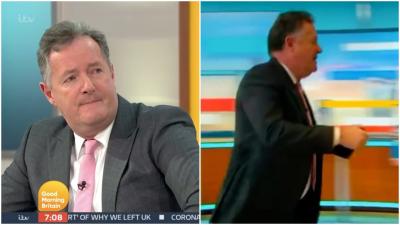 Pls Enjoy The Moment Piers Morgan Chucked A Huge Dummy Spit & Quit Good Morning Britain Forever