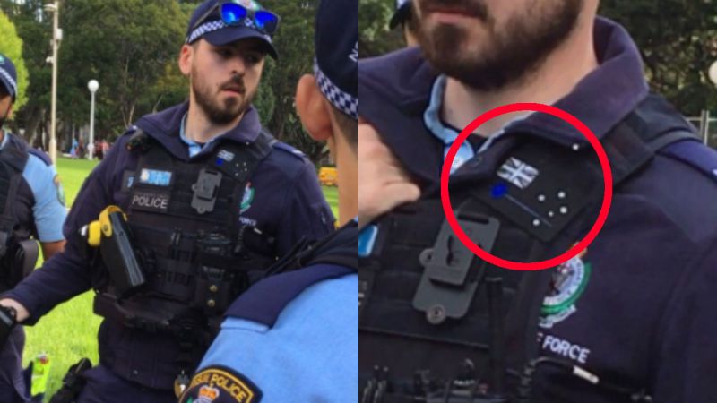 NSW Police Are Investigating After A Cop Wore A Far-Right ‘Thin Blue Line’ Patch To Mardi Gras