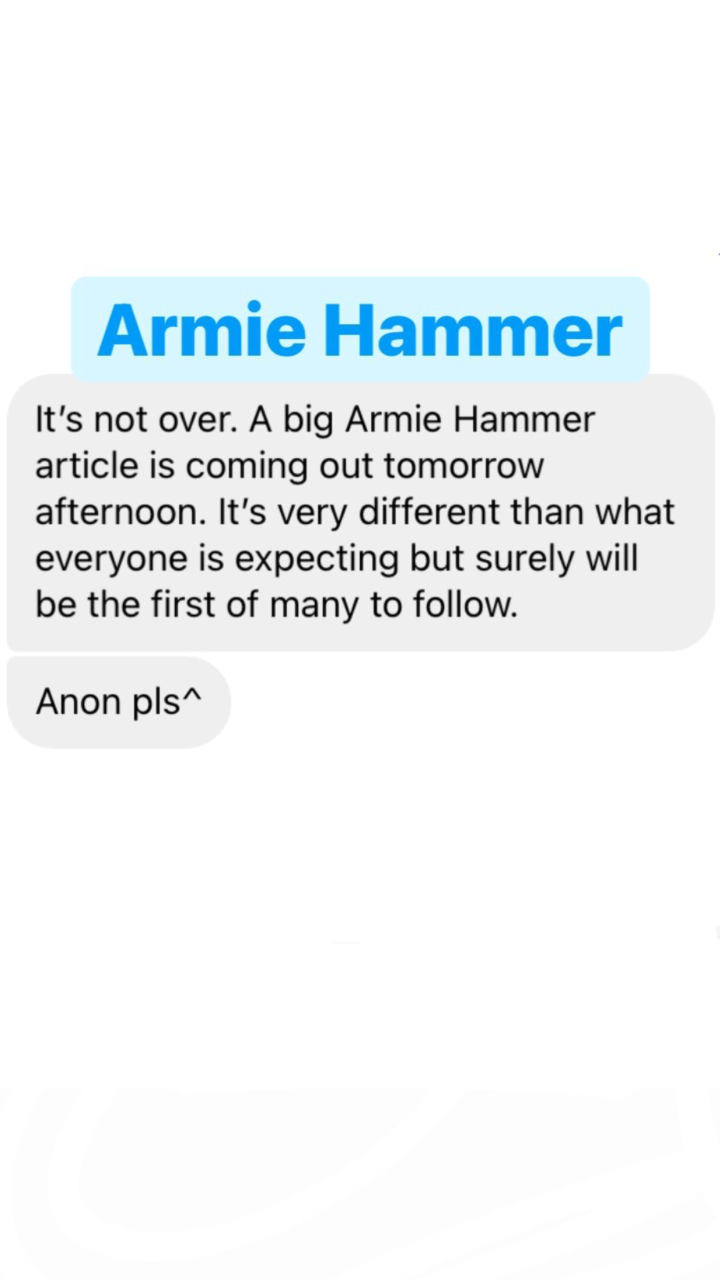 24 Wild Revelations Made About Armie Hammer In The Bombshell Exposé We’ve Been Waiting For