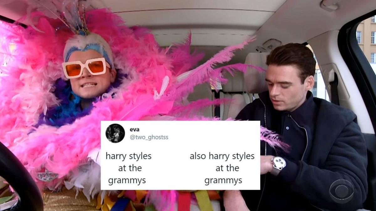 Harry Styles Grammys Best Memes 2021