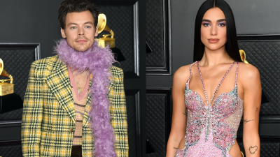 The Grammys Red Carpet Was Either Lockdown Fashion Or Dua Lipa Looking So Hot I Cried