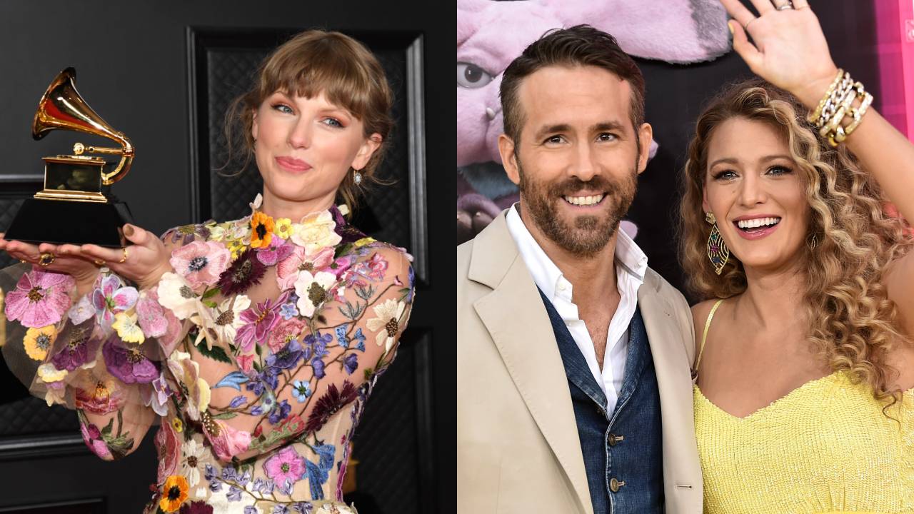 Taylor Swift Snuck In A Cheeky Shoutout To Blake & Ryan Via A Folklore Reference At The Grammys
