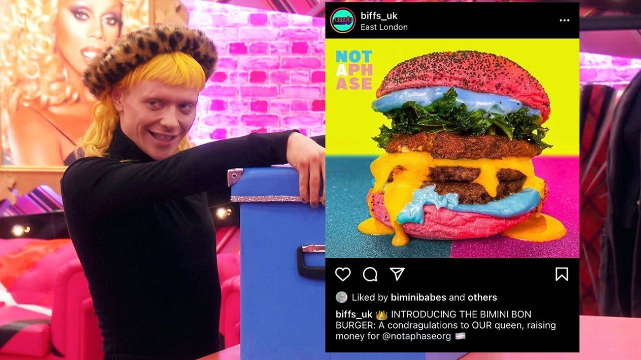 A London Fast Food Joint Has Given Bimini Bon Boulash Her Own Chaotic Bimini Bon Burger