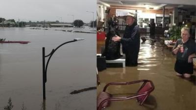 Turns Out The Manager Of That Flooded NSW Pub Had Just Rescued The People In Viral Pic