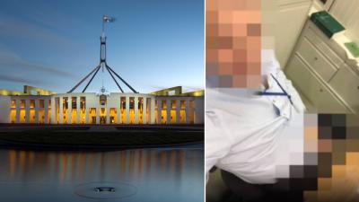 A Canberra Insider Leaked Footage Of A Liberal Staffer Wanking Over A Female Politician’s Desk