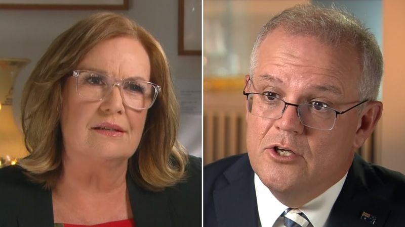 Tracy Grimshaw Grilled Scott Morrison About The Sexual Assault Scandals Plaguing The Govt