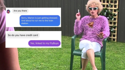Someone Responded To A Scammer In Their DMs Using Only Kath & Kim Quotes & It’s Funny Ha-Ha