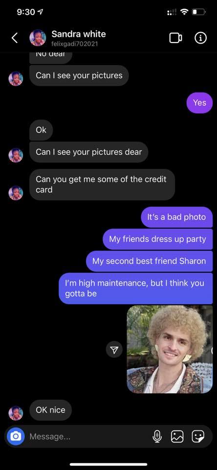 Someone Responded To A Scammer In Their DMs Using Only Kath & Kim Quotes & It’s Funny Ha-Ha