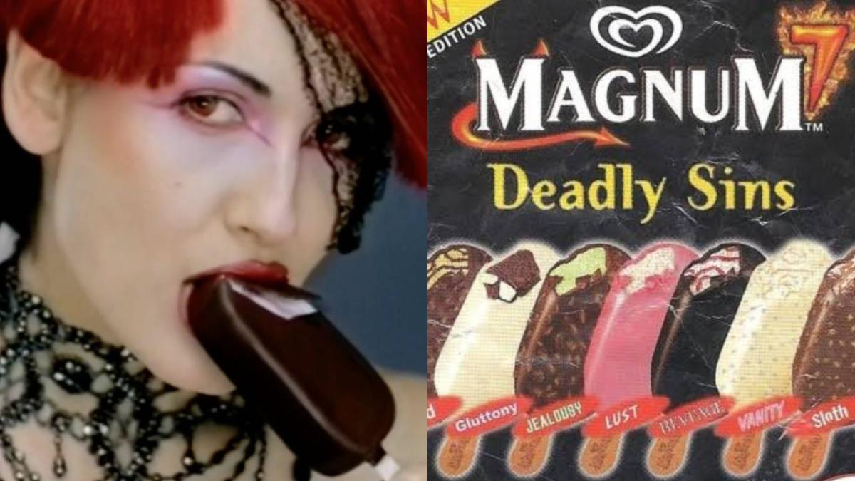 magnum 7 deadly sins ice creams