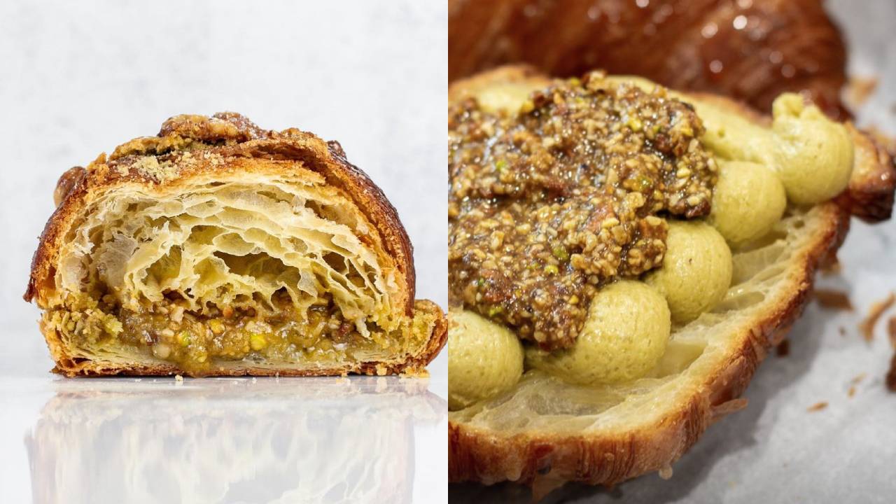 Croissant Baklava Is The Newest Pastry Hybrid & I’d Gladly Choke On Its Many Delicious Crumbs
