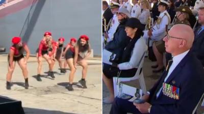These Twerking Queens Welcomed A New Navy Ship & A Bunch Of Sooky MPs Called It A ‘Shitshow’