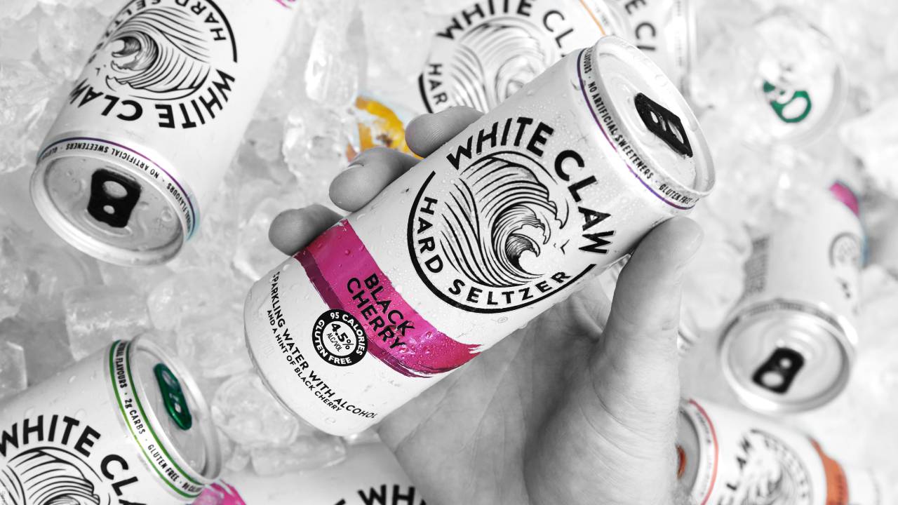 White Claw Is Finally Bringing Its Mythic Black Cherry Flav To Aus & Fancy Trashbags Rejoice