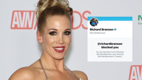 Richard Branson Blocked A Cock Destroyer On Twitter Cuz I Guess He’s Afraid Of A Girlboss Winning