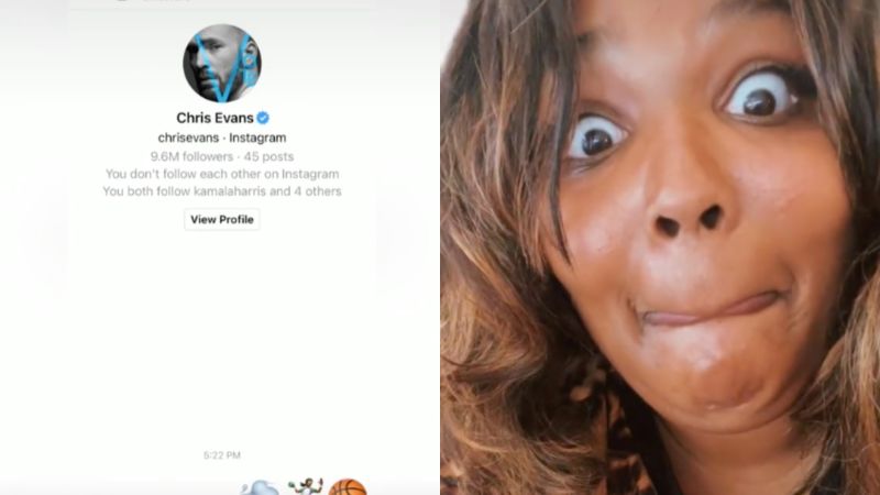 Lizzo Got Drunk & Slid Into Chris Evans’ DMs, Which Is Just A Regular Thursday Night For Me