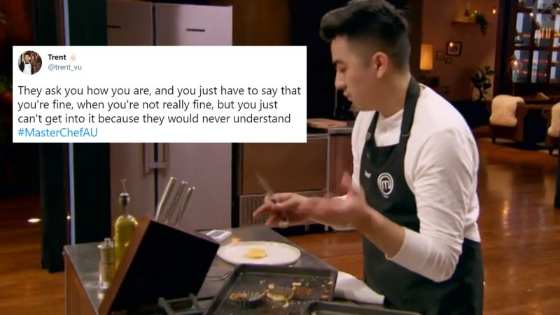 MasterChef Contestants Were Told To Cook With Either Chicken Or Eggs, So Trent Chose Chaos